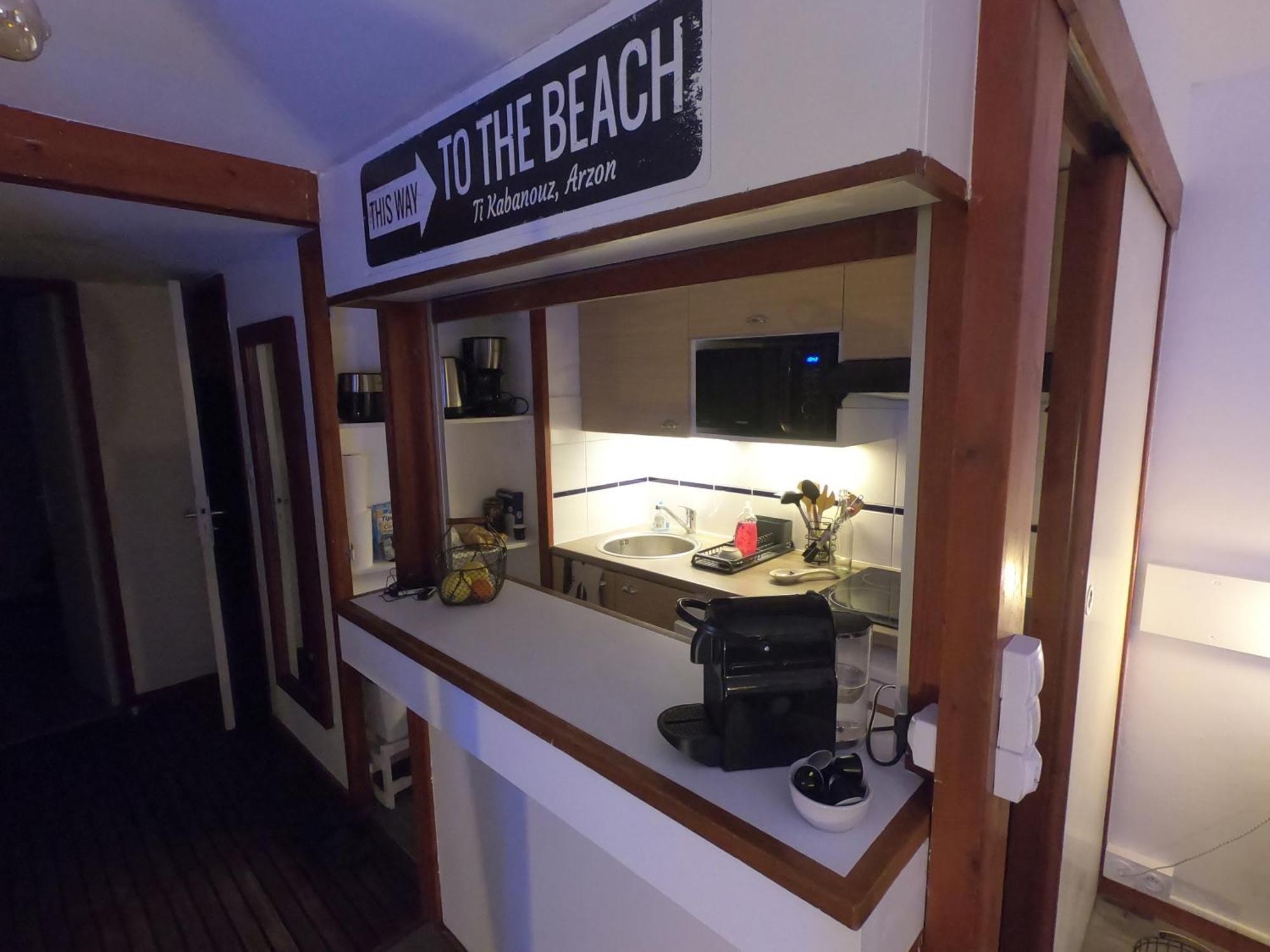 Ti Kabanouz Apartment อาร์ซอง ภายนอก รูปภาพ
